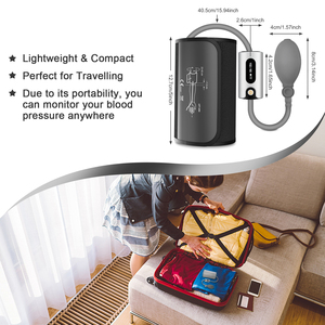 Wellue BP1S 무선 전자 Mercurial 혈압 모니터 혈압계 - Product Image 6