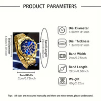 Ensemble de 4 montres-bracelets pour hommes, best-seller, haut de gamme, grand cadran, quartz, modèle en alliage, pour affaires