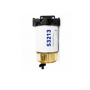 Filtre séparateur d'eau et de carburant S3213 avec cuve à eau transparente pour yacht, moteur hors-bord marin, embarcation - Product Image 1