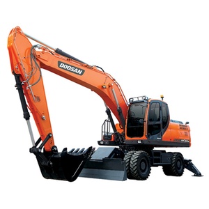 Excavadoras de Ruedas Usadas <span class=keywords><strong>Doosan</strong></span> DH210W de 21 Toneladas, Excavadora de Ruedas Coreana Original Dh150w-7 /dh210/140w/210w en Venta - Product Image 3