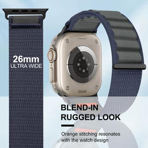 Correa de Reloj Inteligente Deportiva de Nailon Ajustable y Transpirable de Lujo HUANLONG para Relojes de 49/44/45/42 mm - Product Image 5