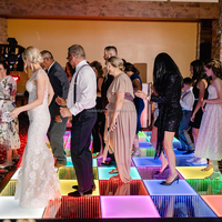 Piste de danse interactive lumineuse avec lumières LED magnétiques 3D filaires et contrôle DMX512, indice de protection IP65, pour discothèque et scène