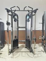Máquina de remo comercial RUNTEK de baja resistencia, equipo de gimnasio con carga de placas isolateral