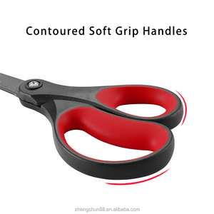 GKS 하이 퀄리티 안전 학생 플라스틱 문구 가위 어린이를위한 다채로운 작은 DIY 종이 가위 도매 - Product Image 4