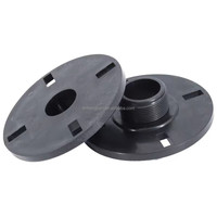 Adaptateur de cornet en plastique sur mesure avec filetage intérieur/extérieur pour transducteur à compression haute fréquence et conversion de guide d'ondes