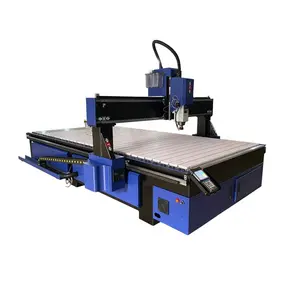 1325 Cnc Router 1530 3d ahşap oyma kesme makinesi ağaç işleme makineleri ile lineer cortadora de lamina de madera