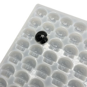 Aranceles más bajos Media hoja Pan Flood Scrape por método manual Platino Silicona Resina personalizada Chocolate Candy <span class=keywords><strong>Vitamin</strong></span> Gummy Bear Mold - Product Image 3