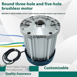 <span class=keywords><strong>Moteur</strong></span> à onde carrée à haute puissance 60V 72V 1500W pour tricycle électrique, arbre concave, <span class=keywords><strong>moteur</strong></span> à courant continu sans balais, aimant permanent, différentiel - Product Image 4