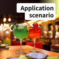 Essence d'arôme de concentré de saveur de qualité alimentaire de saveur de menthe fraîche pour la fabrication de soda de boisson de cocktail