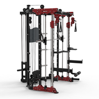 2026 Factory Outlet DY-6000A Équipement de musculation à domicile, Station multifonctionnelle avec accessoires, Rack à squats, Machine Smith, Station polyvalente - En promotion