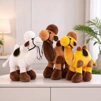 Peluche de chameau personnalisée, mignonne et douce, en forme d'animal du désert, vente en gros, OEM, ODM, décoration intérieure et cadeaux souvenirs touristiques