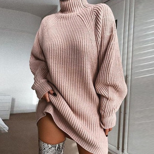 Desiderio Disegni Popolari Donna Del Manicotto di <span class=keywords><strong>Raglan</strong></span> Maglione Delle Signore Collo Maglioni e Pullover Dress - Product Image 6