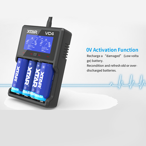 XTAR VC4<span class=keywords><strong>ชาร์จ</strong></span>อัจฉริยะจอแสดงผล LCD <span class=keywords><strong>แบ</strong></span><span class=keywords><strong>ต</strong></span>เตอรี่ AA AAA 18650ที่ชาร์จ21700ใช้ได้กับแบตเตอรี่หลายยี่ห้อและหลายยี่ห้อ - Product Image 3