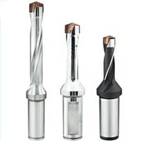 Foret à pointe remplaçable de bonne qualité CNC machines-outils couronne U foret perceuse à trou profond 5D 8D 10D 12D
