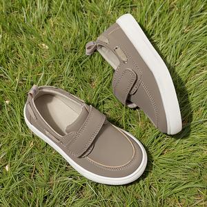 Scarpe da barca a punta dal Design di lusso personalizzabili in fabbrica per ragazzi in Italia mocassini formali Slip-On - Product Image 4