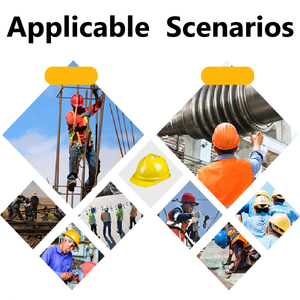 고품질 ABS 인기 판매 풀 브림 건설 헬멧 산업용 보호 헤드 세이프티 기어 작업자용 하드 햇 - Product Image 6