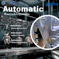 Solution d'abattage de volailles CE ISO 300-1000BPH pour abattoirs de petite et moyenne taille, machine à abattre les poulets, équipement d'abattage de volailles sans ligne d'installation