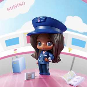 Originale Autentico Miniso Nuova Uscita della Serie Pink Power, Giocattolo Mystery Blind Box in PVC, <span class=keywords><strong>Action</strong></span> Figure da Collezione Maternità - Product Image 5