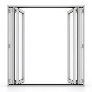 Porte pliante en aluminium sur mesure, porte pliante en verre, porte accordéon, entrée de patio moderne, extérieur - Product Image 1