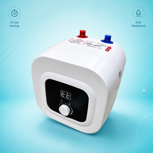 Calentador de Agua Eléctrico de 10L, Mini Calentador de Agua Eléctrico con Pantalla Digital, para Debajo del <span class=keywords><strong>Fregadero</strong></span> de la Cocina - Product Image 1