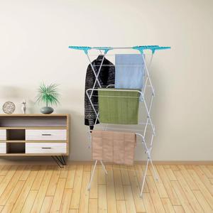 Supports de séchage de linge à 3 niveaux pour vêtements, serviettes d'intérieur et d'extérieur, utilisant des supports de séchage extensibles - Product Image 2