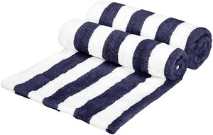 Premium personnalisé cabana rayé imprimé épais 100% <span class=keywords><strong>coton</strong></span> velours piscine/serviette de plage - Product Image 3