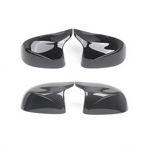 Cubiertas de espejo para BMW con patrón de fibra de carbono, ABS, juego completo para X3 X4 X5 X6 X7 G01 G02 G05 G06 G07 2018 2024 - Product Image 4