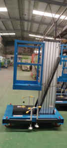 Электрический Телескопический мужской подъемник из алюминиевого сплава 8 метров - Product Image 2