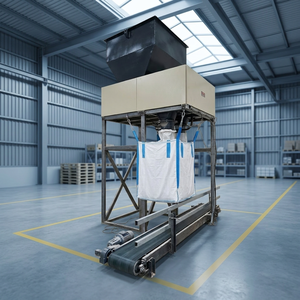 Machine de remplissage de sacs jumbo Sigma, système de pesage FIBC en métal 2000 kg, emballage de poudre et granulés en vrac, industrie chimique, OEM personnalisé - Product Image 2