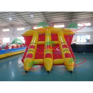 Poisson-mouche gonflable, Sport marin, bouée <span class=keywords><strong>banane</strong></span>, 3 Tubes - Product Image 1