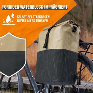 Zaino da Bicicletta 3-in-1 in PVC Impermeabile [27L] con Scomparto per Laptop e Elementi Riflettenti per E-bike - Product Image 4