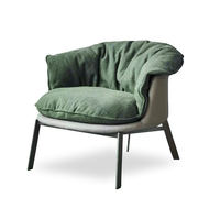 Canapé-chaise moderne française de luxe simple accent pour la maison, la villa ou l'appartement pour les hôtels