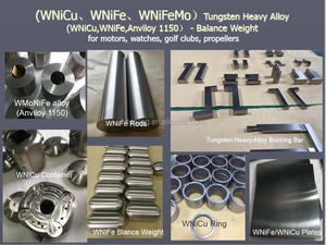 WNiFe çubuk işlenmiş bölüm karşı ağırlık tungsten alaşımlı çubuklar - Product Image 6