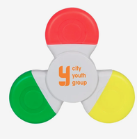 Stylos surligneurs promotionnels personnalisés avec logo, trois couleurs, en gros, lot cadeau