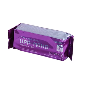 Rouleau de papier thermique UPP-110HG 110 mm x 18 m violet monocouche haute brillance - Product Image 1