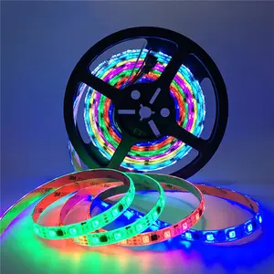 Individually Addressable SM16703 WS2811 RGB Voltage 5-40V WS2811 WS2812B SK6812 60 leds 60 pixel digital led strip light