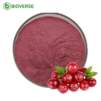 Poudre de fruits de canneberges européennes naturelle, fournie directement par l'usine