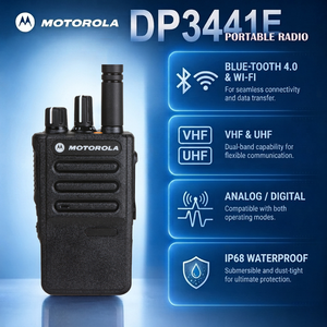 Radio Portátil Bidireccional DP3441E, Compacto, Digital/Analógico, VHF, IP68, Resistente al Agua - Product Image 5