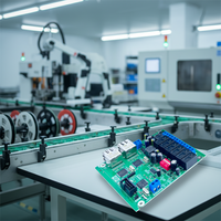 Papan Sirkuit Elektronik FR-4 Buatan Khusus Pabrik PCBA Layanan Perakitan PCB Pintar OEM Ketebalan Tembaga 1-6OZ untuk Baterai