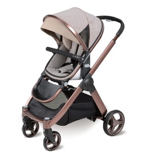 Xe Đẩy Em Bé Chất Lượng Cao Châu Âu Xe Đẩy Sang Trọng Bằng Nhựa 3 Trong 1 Có Khung Chiều Cao Chức Năng Cho Bé TS16 - Product Image 1