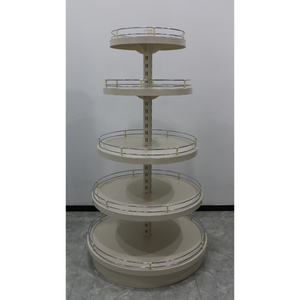 Подгонянный металлический круглый стеллаж дисплей полки супермаркета - Product Image 1