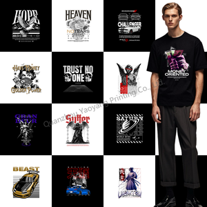 Dekal Digital Kustom <span class=keywords><strong>Transfer</strong></span> DTF untuk Pakaian, Layanan Cetak Kaos Plastisol Heat Pet, Stiker DTF Kustom - Product Image 2