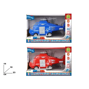 Hélicoptère d'urgence avec embrayage, 23 cm, avec lumière et son, pour jeux d'enfants - Product Image 1