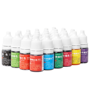 Coloranti Alimentari Personalizzabili Cocosir, 25 Colori Liquidi <span class=keywords><strong>per</strong></span> Decorazioni di Torte, Bevande e Cucina, Pigmenti da 5ml - Product Image 1