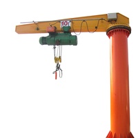 Grue à flèche industrielle à poutre de 20 tonnes, rotation à 360 degrés, pour le chargement en entrepôt, directement de l'usine