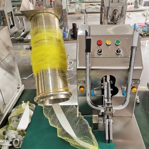 Best Price Ginger Mesh Bag <b>Packaging</b> Machine Mesh Bag Clipping Machine Onion Garlic and Potato Packing Net Bag Making Machine - Product Image 5