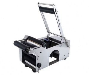 Semi <strong>Automatic</strong> Glass Vial Jar Tin <strong>Can</strong> <strong>Round</strong> Tube Pencil Lip Balm Plastic Water <strong>Bottle</strong> <strong>Labeler</strong> Labeling Machine Label Applicator - Product Image 6