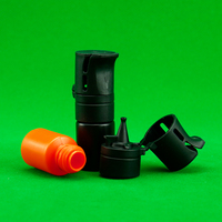 6ml petites bouteilles compte-gouttes à presser avec bouchon à vis contenants d'huile liquide vides personnalisés sérigraphie bouteilles en plastique