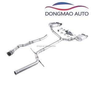 <span class=keywords><strong>DM</strong></span> Geeignet für das hintere Auspuffrohr des 2008~2016 Audi A4/A5 B8 1.8T 2.0T 304 Edelstahl-Auspuffsystem - Product Image 2