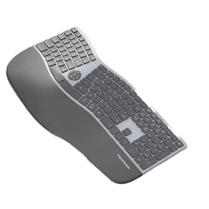 ViewSonic Wireless <b>Keyboard</b> Ergonomic Multimedia With Hand Rest For Laptop Desktop Computer - Product Image 5